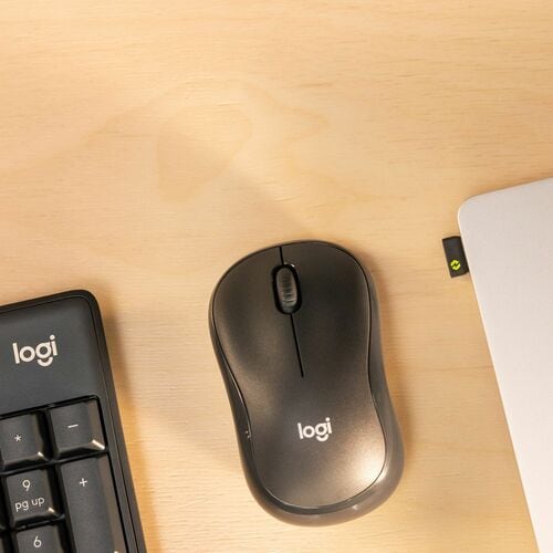 Combo de teclado inalámbrico y ratón silencioso Logitech MK370 para empresas -