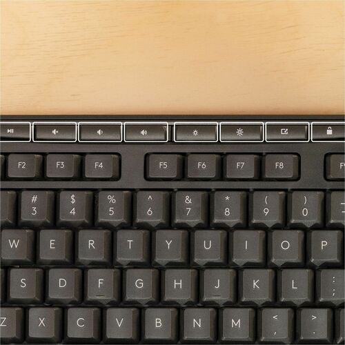 Clavier combiné Logitech MK370 pour entreprises, blanc cassé, disposition française