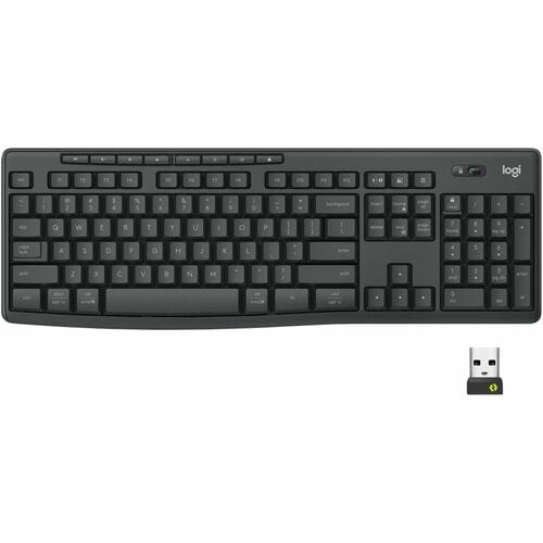 Clavier combiné Logitech MK370 pour entreprises, blanc cassé, disposition française