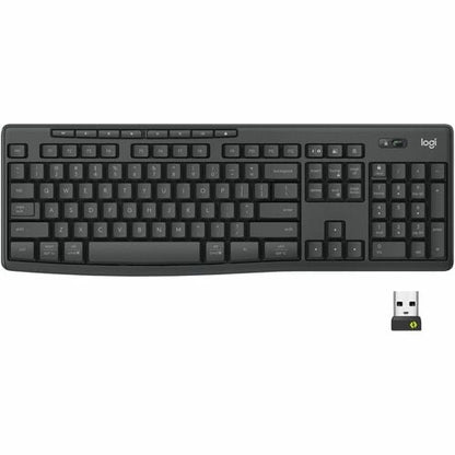 Clavier combiné Logitech MK370 pour entreprises, blanc cassé, disposition française