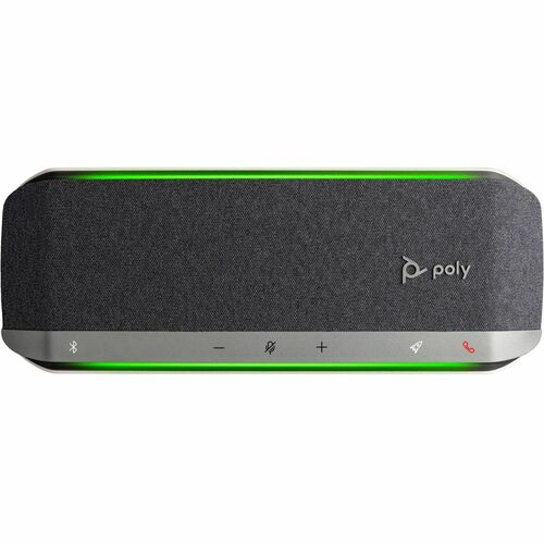 HP Poly Sync 40+ Speakerphone - USB - Microphone - Battery - Silver - 1
