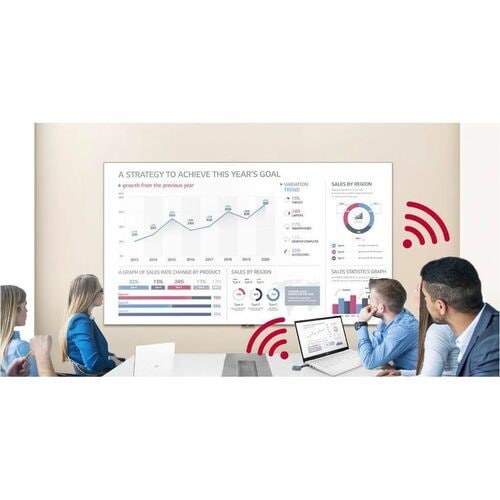 Pantalla LED todo en uno de 163 pulgadas, 1920 x 1080, 500 CD/M²