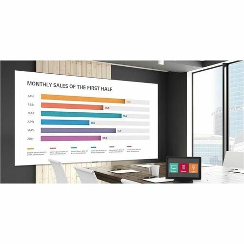 Pantalla LED todo en uno de 163 pulgadas, 1920 x 1080, 500 CD/M²