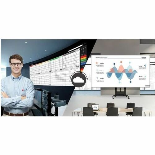 Pantalla LED todo en uno de 163 pulgadas, 1920 x 1080, 500 CD/M²