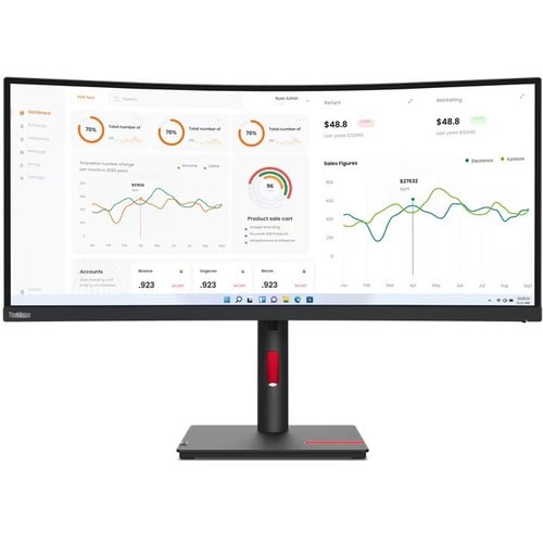 34IN WQHD CURVED (1500 R) DISPLAY SUPPORT VOIP STACK