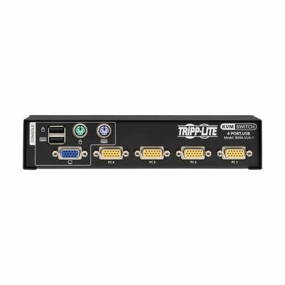 4-PORT VGA KVM SWITCH FOR USB PS/2 KEYBOARD/MOUSE