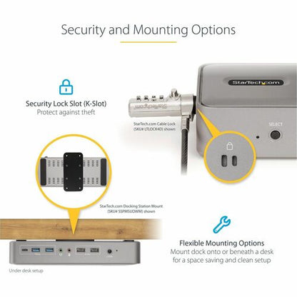 DUAL-LAPTOP USB-C KVM DOCKING STATION - KVM SWITCH DOCK