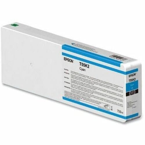 Cartouche d'encre jet d'encre d'origine Epson T55K - Cyan - 1 paquet - 7