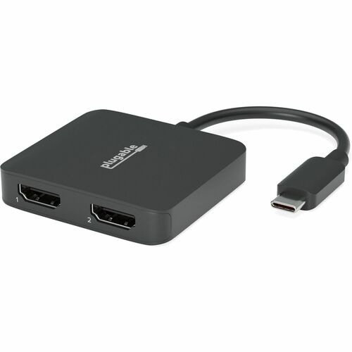 Adaptador USB C a HDMI enchufable para dos monitores