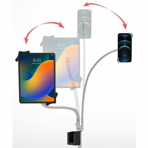 CTA Digital Compact Dual Gooseneck Floor Stand for