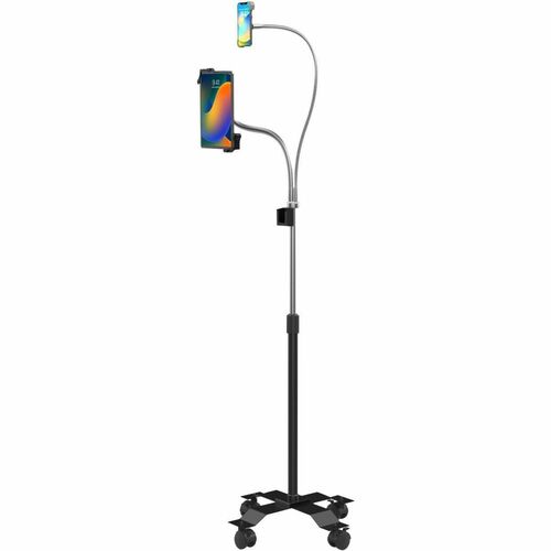 CTA Digital Compact Dual Gooseneck Floor Stand for