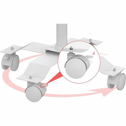 CTA Digital Compact Gooseneck Floor Stand with Acc
