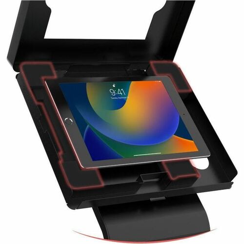 CTA Digital Premium Locking Floor Stand Kiosk w/ D