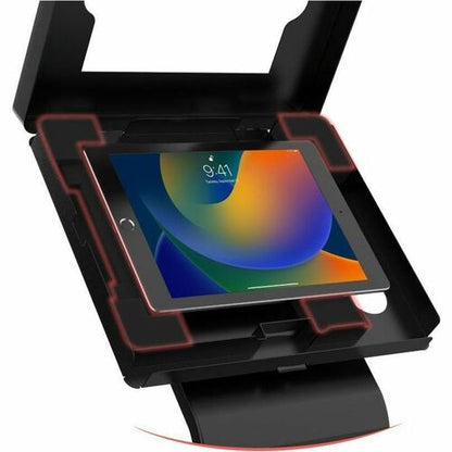 CTA Digital Premium Locking Floor Stand Kiosk w/ D