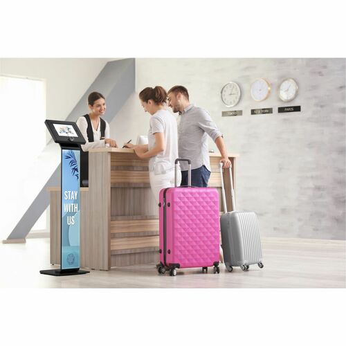 CTA Digital Premium Locking Floor Stand Kiosk w/ D