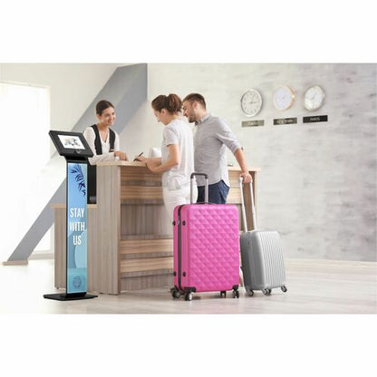 CTA Digital Premium Locking Floor Stand Kiosk w/ D