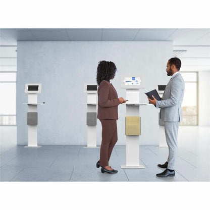 CTA Digital Premium Locking Floor Stand Kiosk with