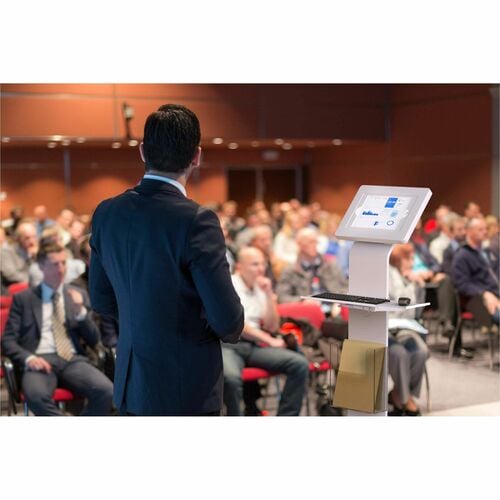 CTA Digital Premium Locking Floor Stand Kiosk with