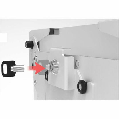 CTA Digital Quick Release Security Kiosk with 4 US