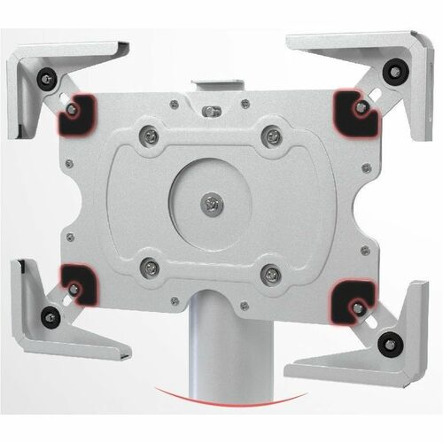 CTA Digital Quick Release Security Kiosk with 4 US