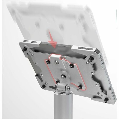 CTA Digital Quick Release Security Kiosk with 4 US