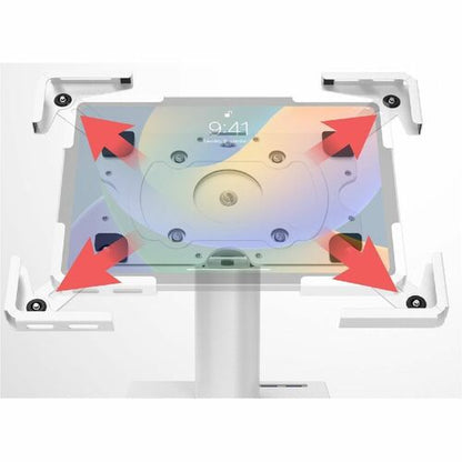 CTA Digital Quick Release Security Kiosk with 4 US