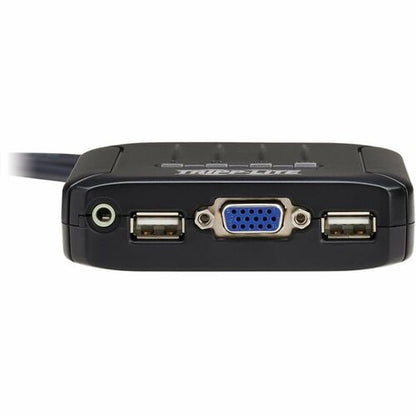 Conmutador KVM VGA de 4 puertos de Tripp Lite by Eaton con VGA integrado