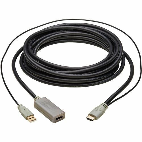 Tripp Lite by Eaton HDMI Extension Cable with Active Repeater (M/F), 4K 60 Hz, HDR, 4:4:4,