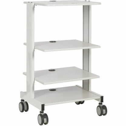 MOBILE CART WITH ADJUSTABLE SHELVES TAA