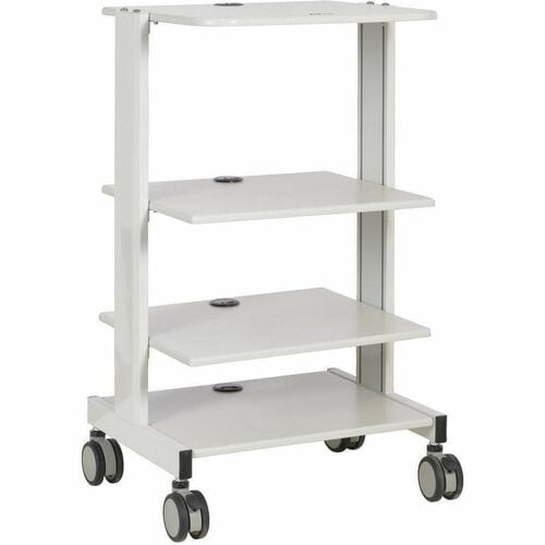 MOBILE CART WITH ADJUSTABLE SHELVES TAA