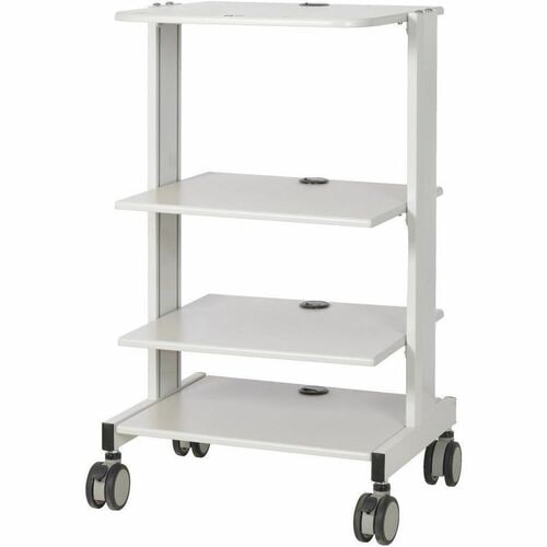 MOBILE CART WITH ADJUSTABLE SHELVES TAA