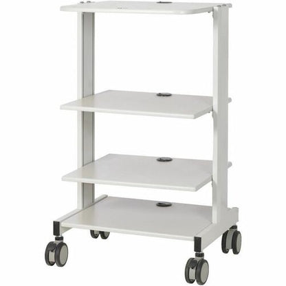 MOBILE CART WITH ADJUSTABLE SHELVES TAA