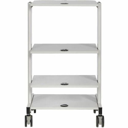 MOBILE CART WITH ADJUSTABLE SHELVES TAA