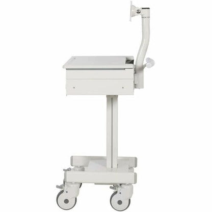 MOBILE CART WITH MONITOR ARM CASTERS TAA