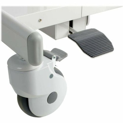 MOBILE CART WITH MONITOR ARM CASTERS TAA