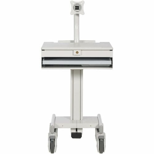 MOBILE CART WITH MONITOR ARM CASTERS TAA