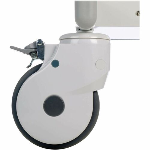 MOBILE CART WITH MONITOR ARM CASTERS TAA