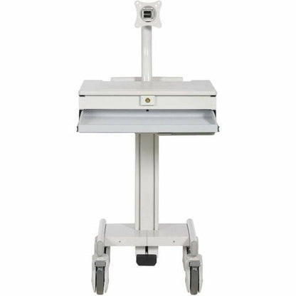 MOBILE CART WITH MONITOR ARM CASTERS TAA