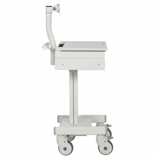 MOBILE CART WITH MONITOR ARM CASTERS TAA