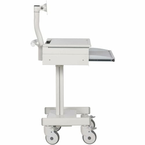 MOBILE CART WITH MONITOR ARM CASTERS TAA