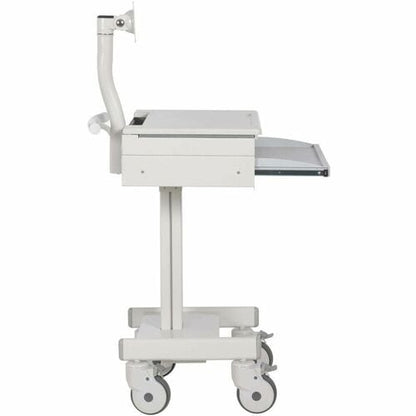 MOBILE CART WITH MONITOR ARM CASTERS TAA