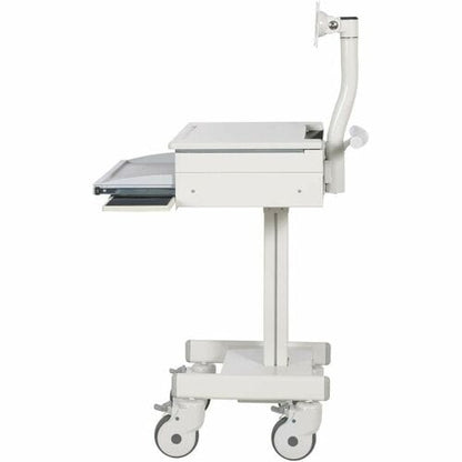MOBILE CART WITH MONITOR ARM CASTERS TAA