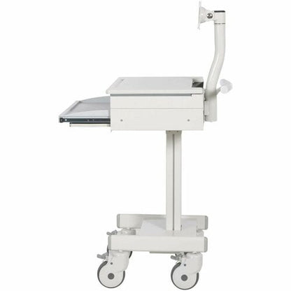 MOBILE CART WITH MONITOR ARM CASTERS TAA