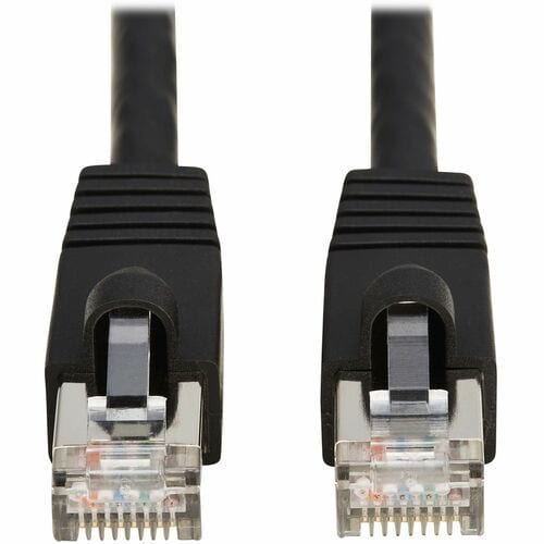 Tripp Lite series Cat8 40G Snagless SSTP Ethernet Cable (RJ45 M/M), PoE, Black,