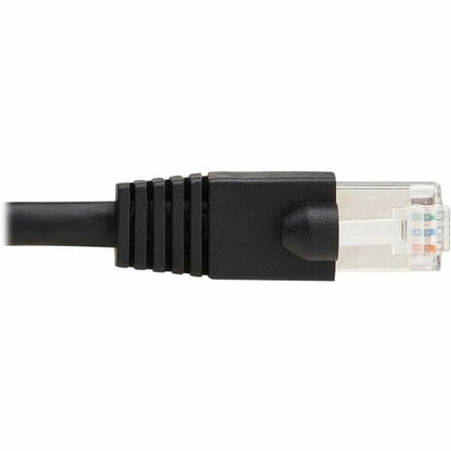 Tripp Lite series Cat8 40G Snagless SSTP Ethernet Cable (RJ45 M/M), PoE, Black,