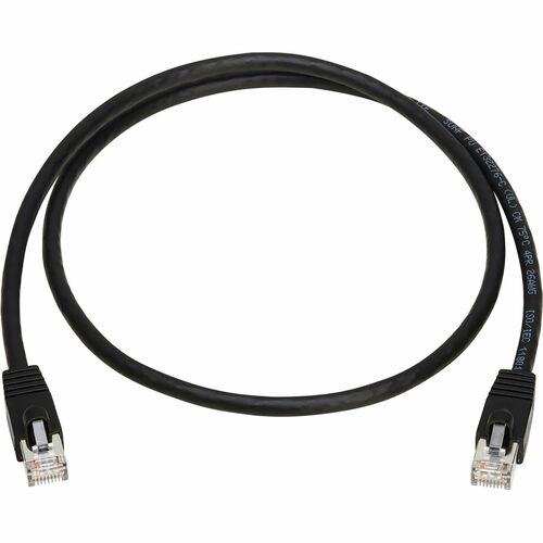Tripp Lite series Cat8 40G Snagless SSTP Ethernet Cable (RJ45 M/M), PoE, Black,
