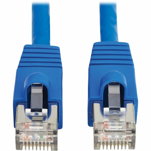 Tripp Lite series Cat8 40G Snagless SSTP Ethernet Cable (RJ45 M/M), PoE, Blue, 6