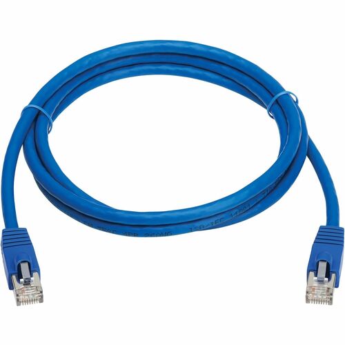 Tripp Lite series Cat8 40G Snagless SSTP Ethernet Cable (RJ45 M/M), PoE, Blue, 6