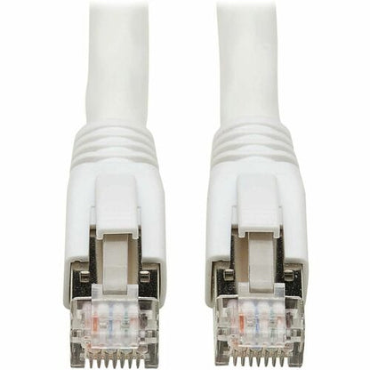 Tripp Lite by Eaton Cat8 40G Snagless SSTP Ethernet Cable (RJ45 M/M), PoE, White