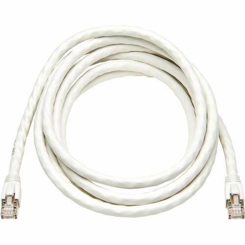 Tripp Lite series Cat8 40G Snagless SSTP Ethernet Cable (RJ45 M/M), PoE, White,